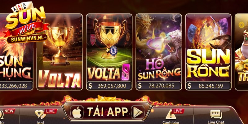 Tải app Sunwin mang đến giải pháp tối ưu với kho trò chơi phong phú